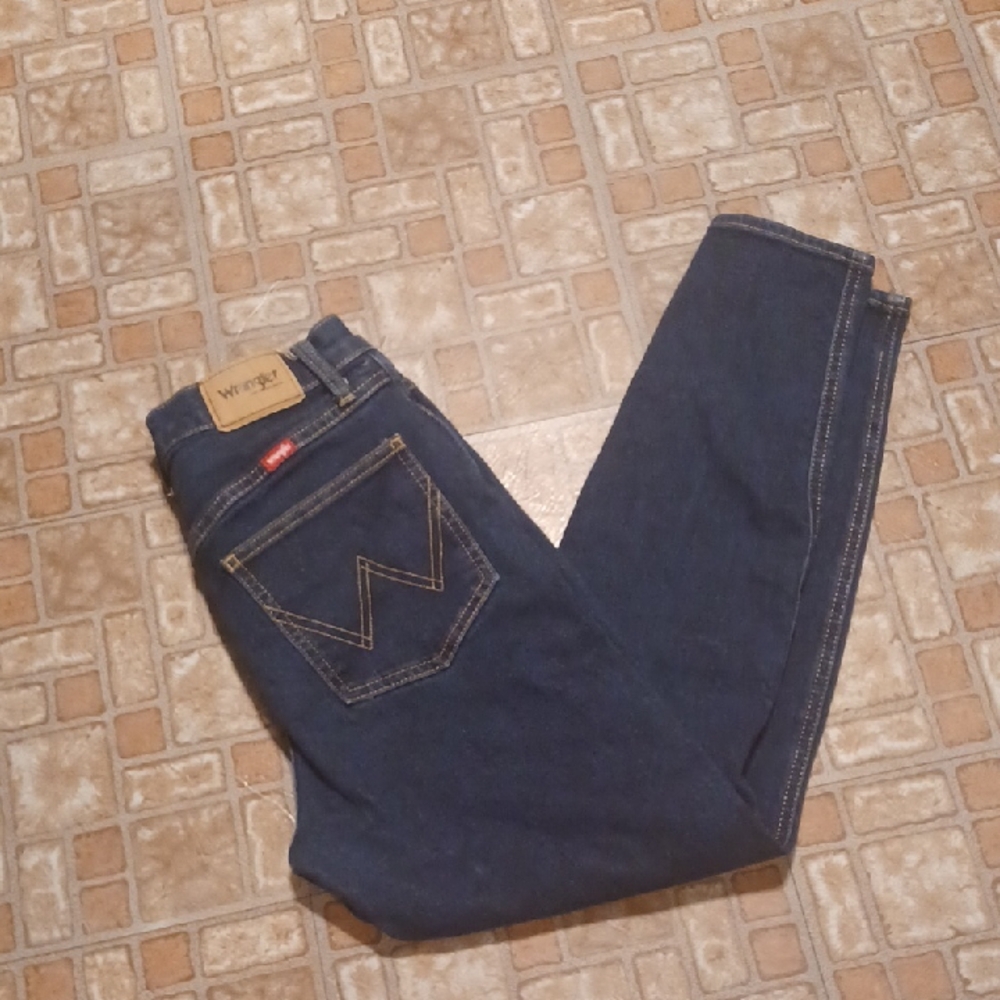 Wrangler Women's Skinny Jeans Dark Blue